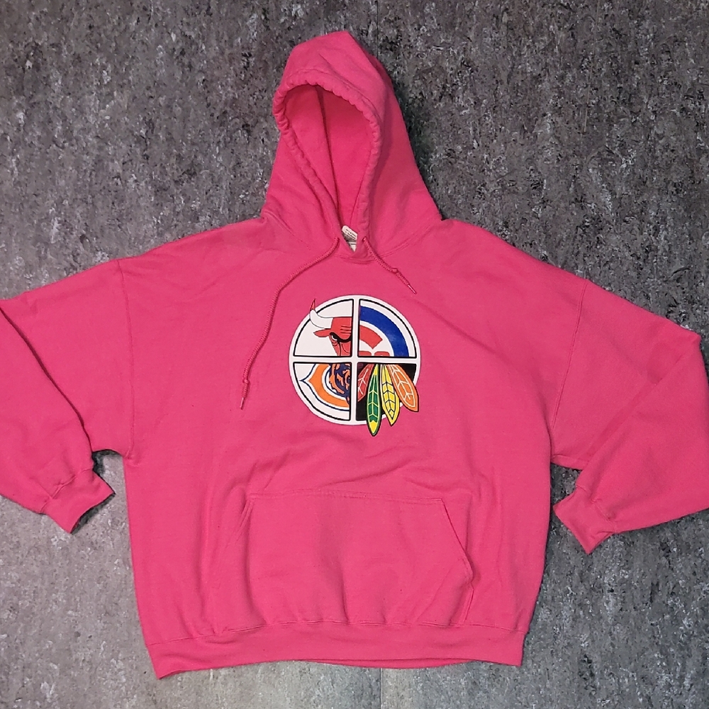 Gildan Heavy Blend. CHICAGO Pro Teams. Hoodie. Size 2xl